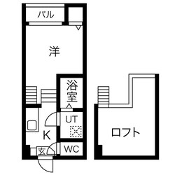 クレール・k・桜山の物件間取画像